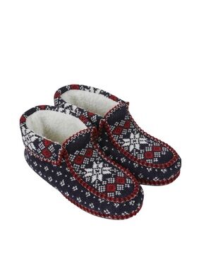 ICEWEAR Lágfótur Fair Isle Norwegian Nordic Unisex Slippers Size 10